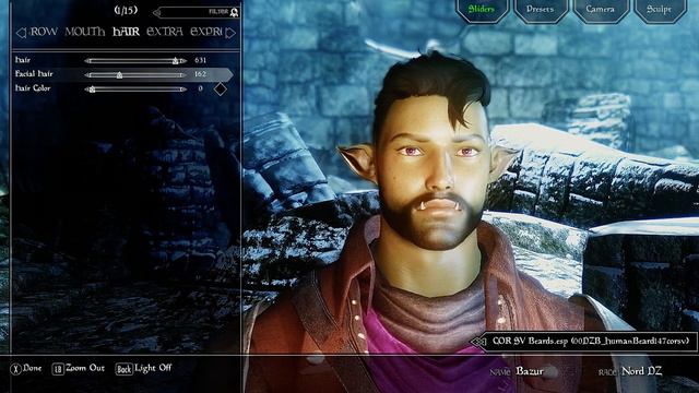 SKYRIM Charmers of the Reach SV Beards mod смотреть онлайн