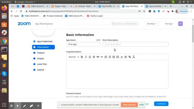 How to get ZOOM Client ID & Secret Key смотреть онлайн