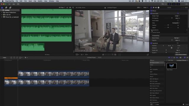 Final Cut Pro Tutorial - How To Blur Faces With Object Tracking - NO PLUGINS REQUIRED! смотреть онлайн