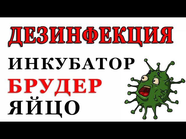 ДЕЗИНФЕКЦИЯ брудеров, инкубаторов и яйца смотреть онлайн