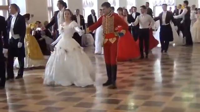 Полонез-мазурка на Пасхальном балу в Доме Пашкова/ Студия ПРУ www.rpu-dance.ru смотреть онлайн