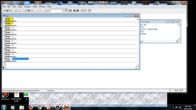 MEMO FILE IN FOXPRO смотреть онлайн