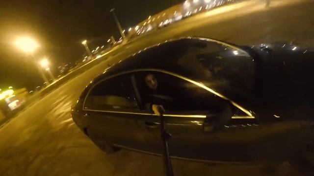 Mercedes w221/222 drifting. Moscow Gopro hero 4 смотреть онлайн
