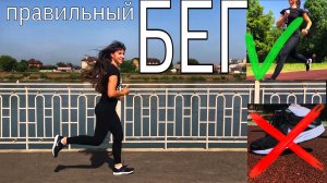 БЕГ для похудения  как правильно бежать ТЕХНИКА БЕГА
