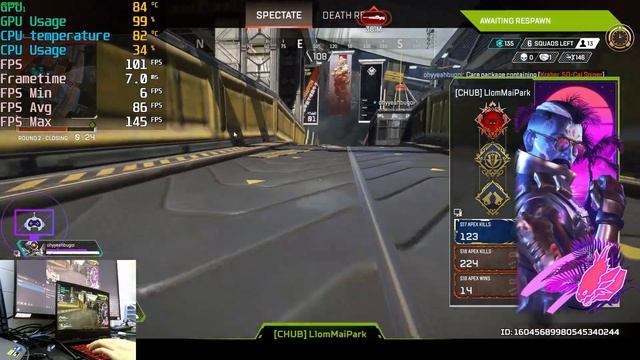 MSI GF 63 Thin 12UCX-464TH i5 12 Gen RTX 2050 4GB Ram 16 144Hz pannel How many FPS? | GTC смотреть онлайн