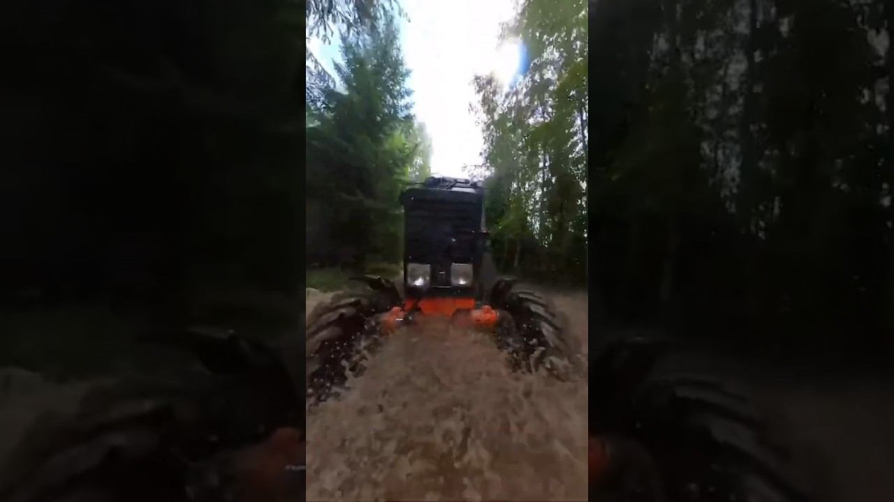 Плавающий трактор Беларус #belarustractor #tractor #farmer #плавающийбеларус #shorts #новыйбеларус смотреть онлайн