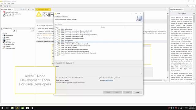 How To Install Extensions in KNIME Analytics Platform смотреть онлайн