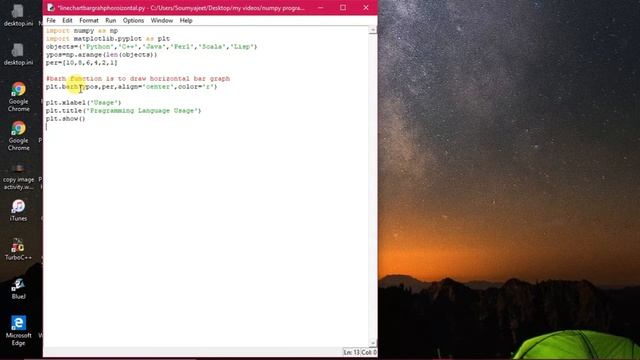 Bar Chart Creation: SIMPLE AND HORIZONTAL смотреть онлайн
