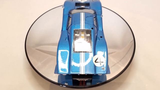 Shelby Collectibles 1967 Ford GT40 MKIV #4 Blue смотреть онлайн