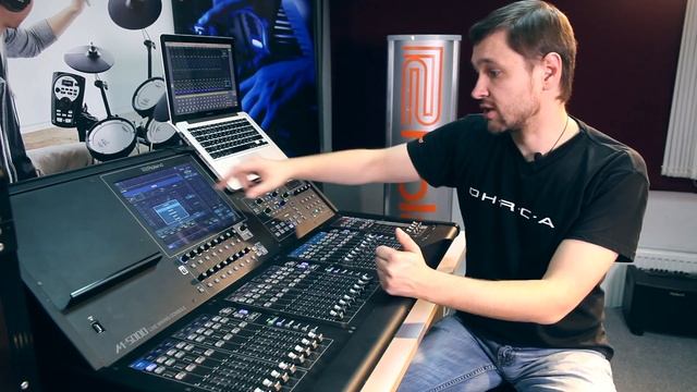 Видео гид по микшерной консоли Roland M-5000 Часть 2