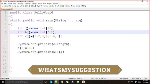 How Many Types Of Arrays In Java Explained With Examples. смотреть онлайн
