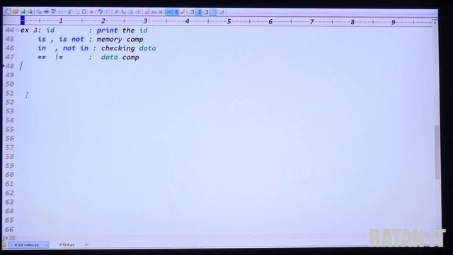 Python Tutorial || Video class-12 (List Data type part-1) || By Ratan sir смотреть онлайн