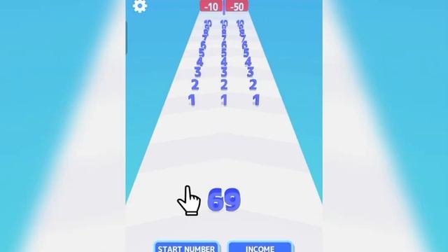 Number Master: Run and Merge - Number Run 3D 2048 video games part 2 смотреть онлайн