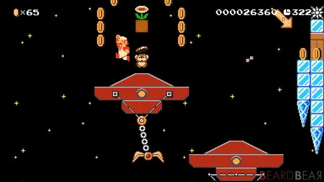 Super Mario Maker 2 - Awesome Into the Galaxy Level смотреть онлайн