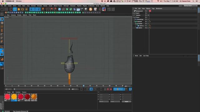 Cinema 4D Tutorial - Create 2D Cartoon Fire Effects смотреть онлайн