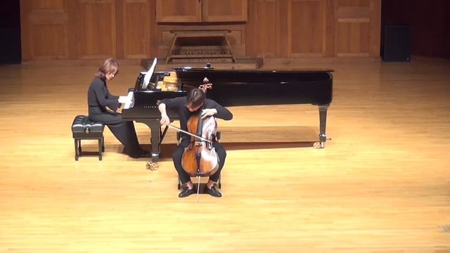 C.Franck sonata for cello and piano Dongyeol Lee смотреть онлайн