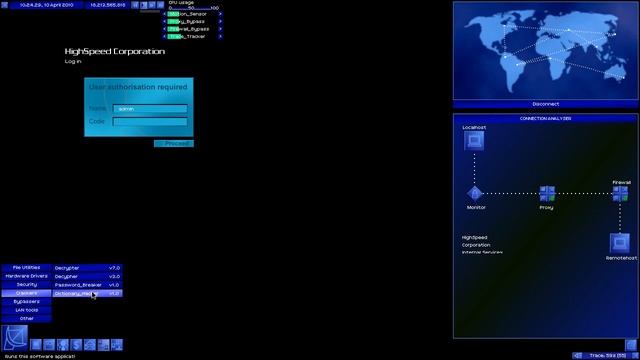Uplink - Hacker Elite #10 - Falsification de logs смотреть онлайн