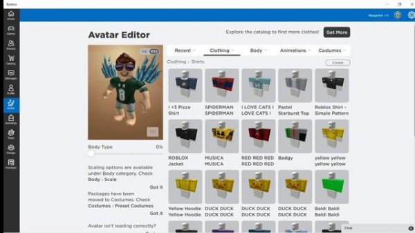 How to create my very old Roblox skin and Roblox's skin (Roblox skin 0 Robux)