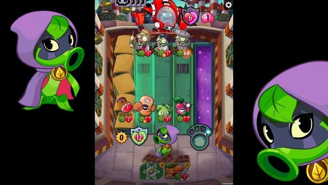 Plants vs. Zombies Heroes | Green Shadow Hero Gameplay смотреть онлайн