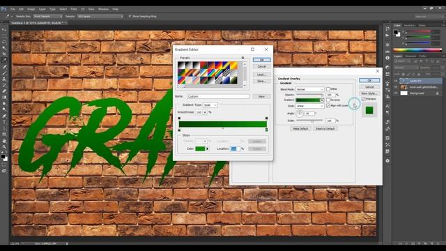 Text Effects with Photoshop | How to Create Graffiti Text in Photoshop | Graffiti Photoshop смотреть онлайн