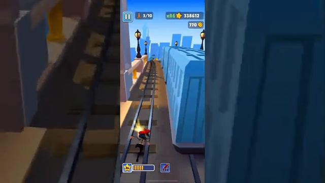 Прохожу событие Paris, новый персонаж Coco и скейт Bamboo | Subway Surf смотреть онлайн