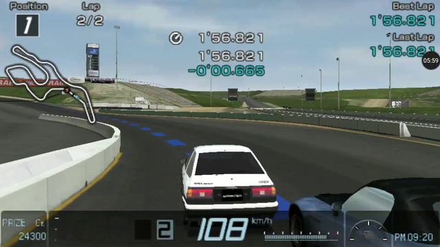 Gran Turismo PSP [PPSSPP] Walkthrough｜Infineon Raceway｜Toyota Trueno AE86 S.S. Version смотреть онлайн