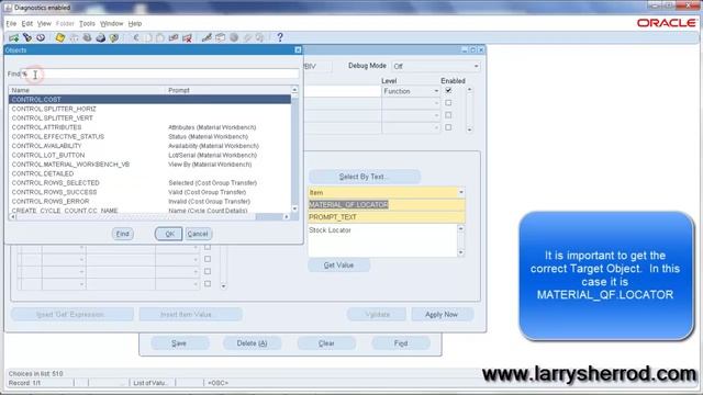 SYS Form Personalization, Changing a Display Prompt on a Form, Oracle Applications Training смотреть онлайн