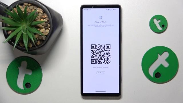 How to Share the WiFi Network Password & QR Code on SONY Xperia 5 V смотреть онлайн