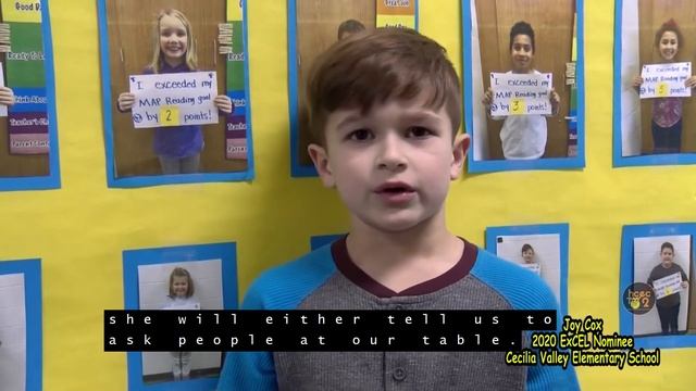 Inside the Classroom Featuring Joy Cox, 2020 ExCEL Teacher of the Year Nominee смотреть онлайн