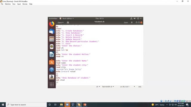 Student Database using Shell Programming смотреть онлайн