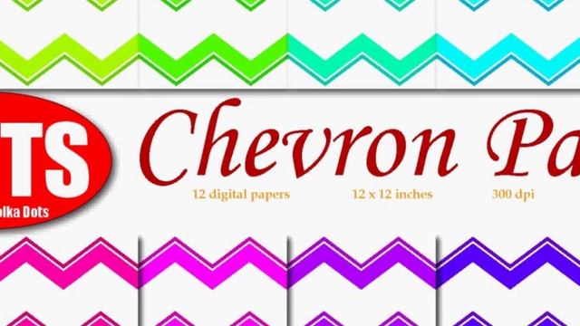 Chevron RAINBOW PARTY Rainbow digital paper scrapbook DIY смотреть онлайн
