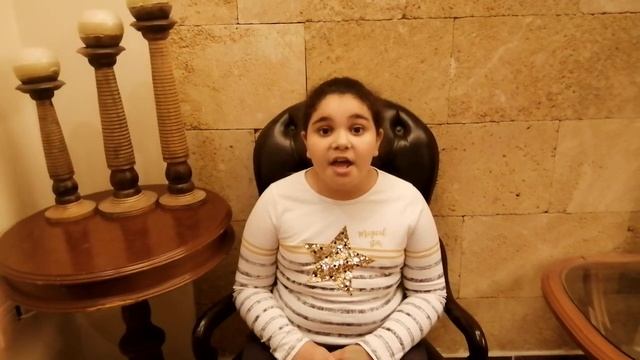 М. Ю. Лермонтов "Два великана", Ясмина Юнесс, 9 лет, Ливан, Тир, "Сказочный клуб" смотреть онлайн