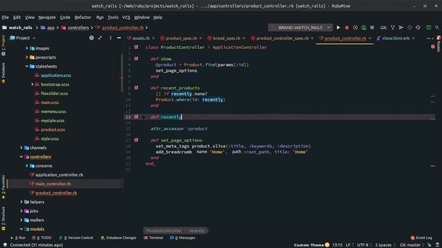 4.Ruby on Rails 6.* - Урок 4. ProductController смотреть онлайн
