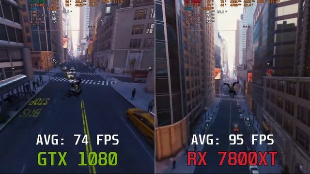 GTX 1080 Vs RX 7800XT | Ryzen 7 5700X | Test In +20 Games