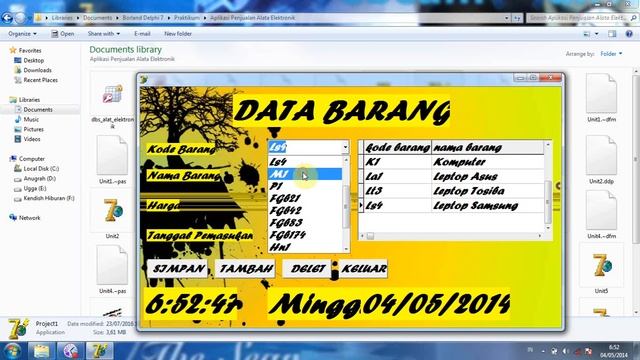 Desain Anugrah Database Penjualan Online Menggunakan Delphi 7 смотреть онлайн