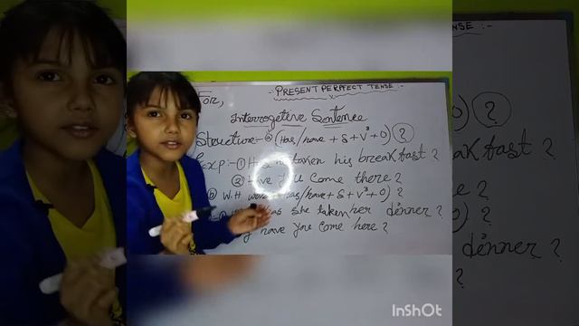 Present Perfect Tense | Tense | Learn English With Aradhya | смотреть онлайн