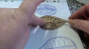 Джутовая филигрань мастер класс для начинающих. Листочки из джута DIY часть 1.