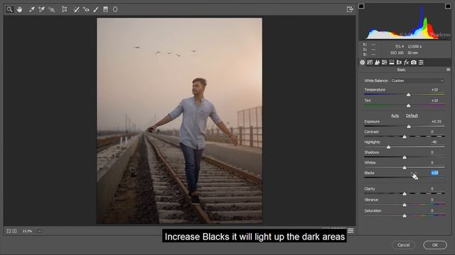 Photoshop CC | How to Fix a Dark Photo in Camera Raw Filter смотреть онлайн
