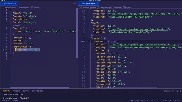 Understanding Package-lock.Json | Javascript Tutorial смотреть онлайн