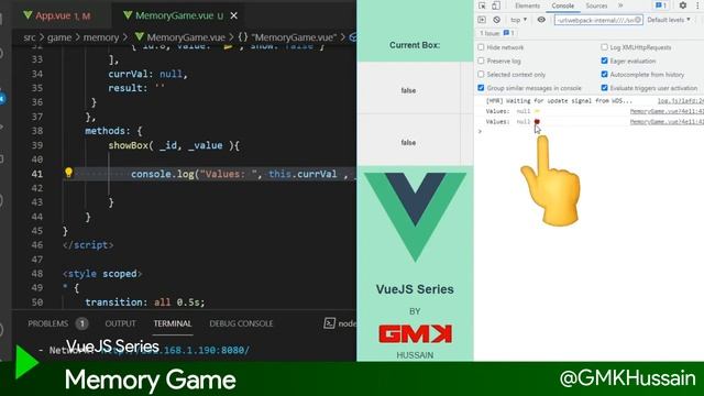 VG #1 ? Make MEMORY Matching Card GAME using Vuejs 3 for your portfolio tutorial смотреть онлайн