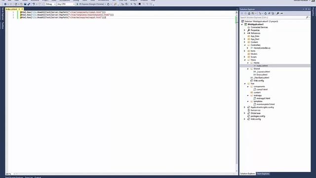 Vue in Visual Studio: part 4 - replacing the WebPack base functionality смотреть онлайн
