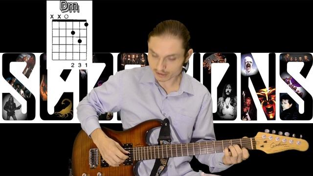 Как играть: Scorpions - Wind Of Change на гитаре (разбор, видео урок)