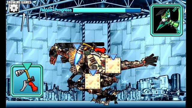 Repair Dino Robot Galimimus - Full Game Play смотреть онлайн