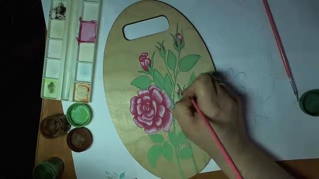 Раскраска гуашью часть 2 смотреть онлайн