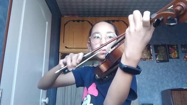 Си бемоль мажор.Гаммы, орпеджио и двойные ноты.Юнусбаева Диана 5 класс.30.09.21 смотреть онлайн