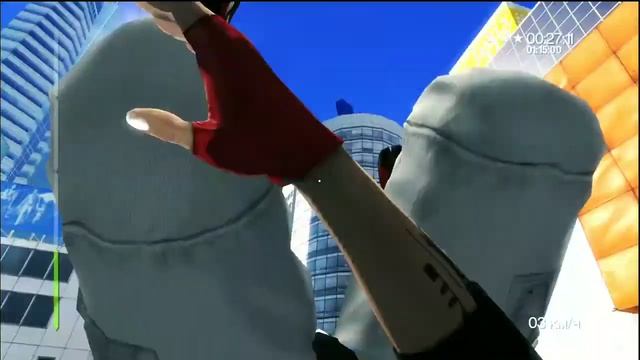 Как побегать на улице в Mirrors edge / Гайд смотреть онлайн