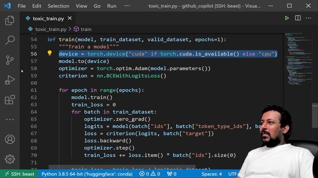 BERT Model for Toxic Comment Classification (with GitHub Copilot's help) смотреть онлайн