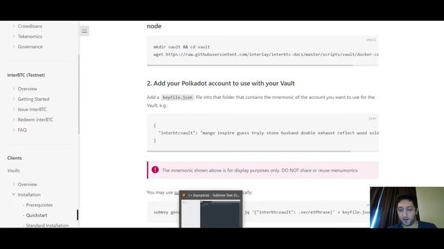 How to setup Vault for Interlay / Kintsugi смотреть онлайн