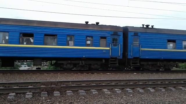 электровоз ЧС8-001 с поездом №288 Одесса - Киев смотреть онлайн