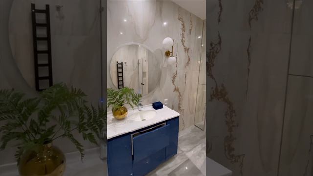 Так видят процесс ремонта мои клиенты: 1 раз на старте, и готовый интерьер😏 #дизайн #ванная #ремонт смотреть онлайн